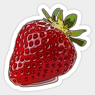 Strawberry Sticker